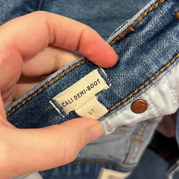 Madewell Cali Demi Boot Jeans - Picture 3 of 3